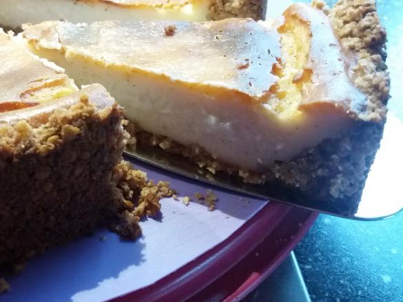 Glutenfreier Käsekuchen mit Schafsmilch-Joghurt ~ Ei-frei