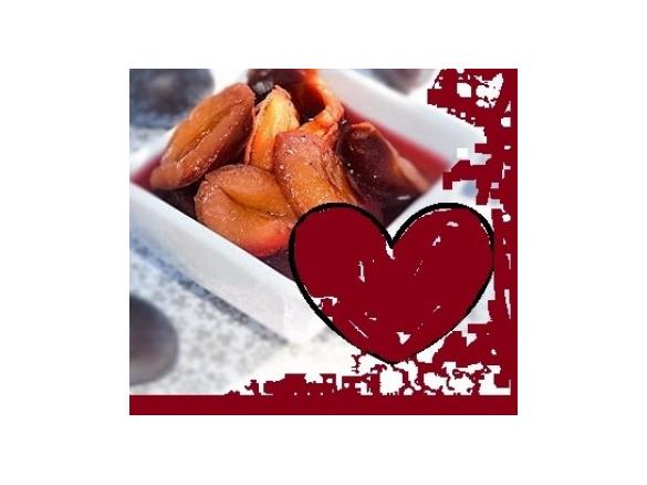 Beschwipster Zwetschenkompott