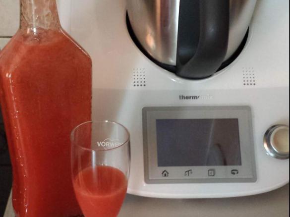 Variation Erdbeerlikör - XUXU ohne zu kochen