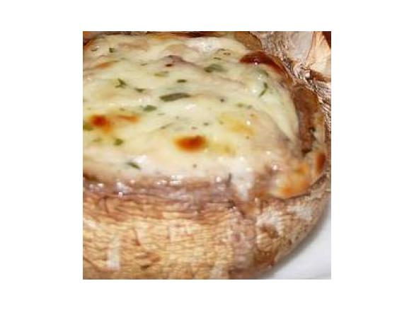 Gefüllte Champignons