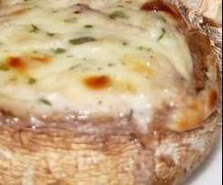 Gefüllte Champignons