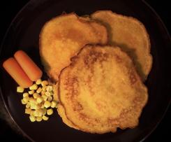 Pfannkuchen mit verstecktem Gemüse