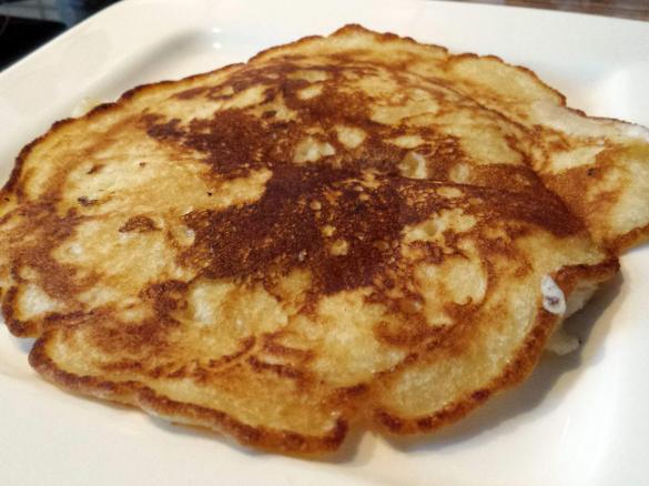 Lockerer Apfel - Pfannkuchen