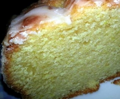 Variation von Zitronenkuchen - Saftiger Kokos-Orangenkuchen