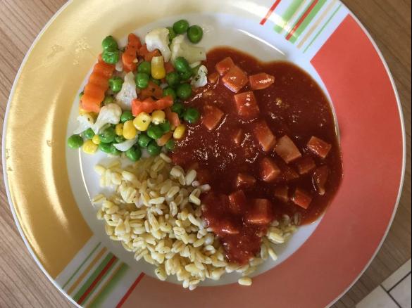 Papas bestes Fleischwurstgulasch (all-in-one)