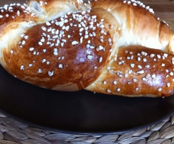 Hefezopf, einfach und lecker