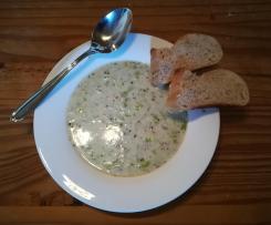 Grünkern - Käse - Lauch - Suppe