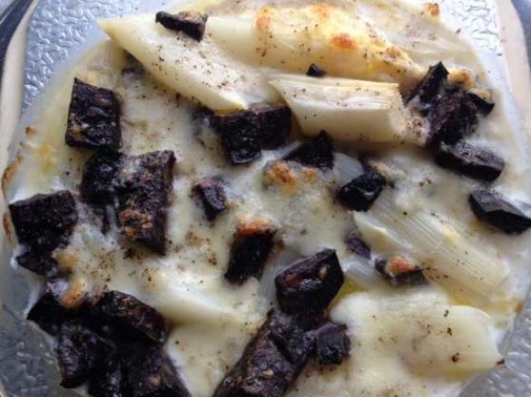 Mutiger Spargelauflauf 