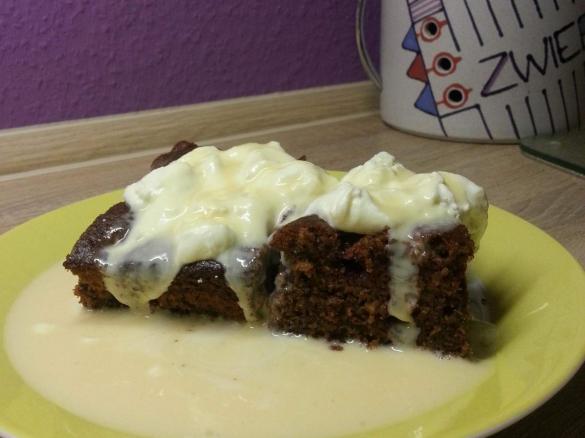 Variation von Schokokuchen vom Blech , schnell und locker !