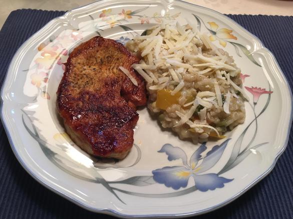Gersten - Risotto mit Paprika und Zucchini