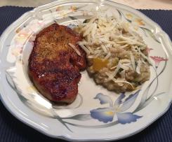 Gersten - Risotto mit Paprika und Zucchini