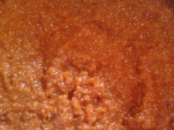 Grünkernbolognesesoße - go vegan