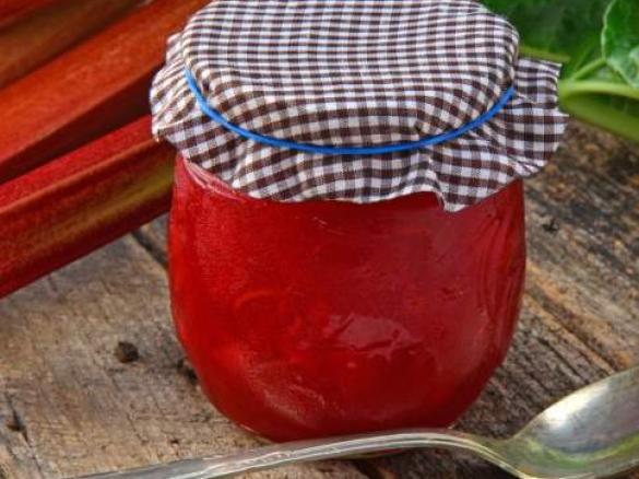 Rhabarber-Marzipan Marmelade