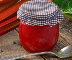 Rhabarber-Marzipan Marmelade