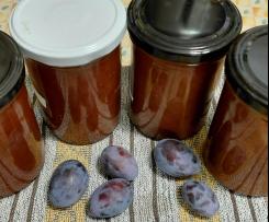 Einfaches Zwetschgenmus