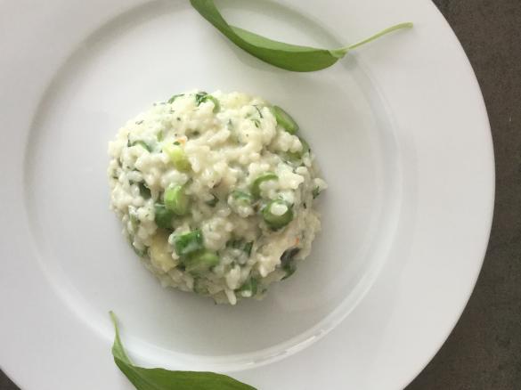 Bärlauch - Spargel - Risotto