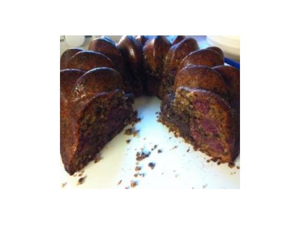Großmutter's saftiger Kirschkuchen