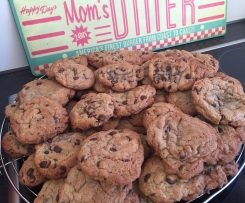 Original chocolate chip cookies (mit glutenfreier Variante)