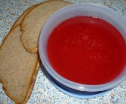 Bananen-Kirsch-Marmelade " Schwammkopf -Marmelade " 