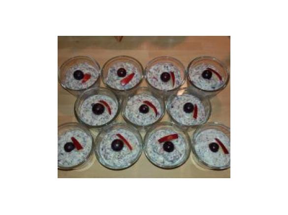 Variation von Bircher Müsli (glutenfrei)