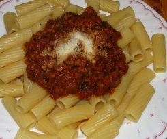 Bolognese - Palermo zu Spaghetti oder Rigatoni