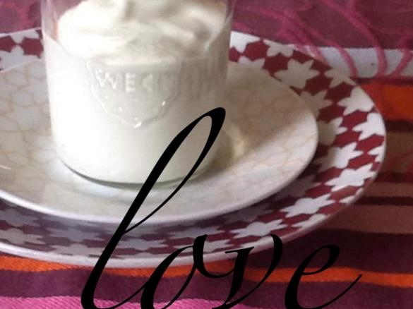 Variation von Quarkspeise Vanille