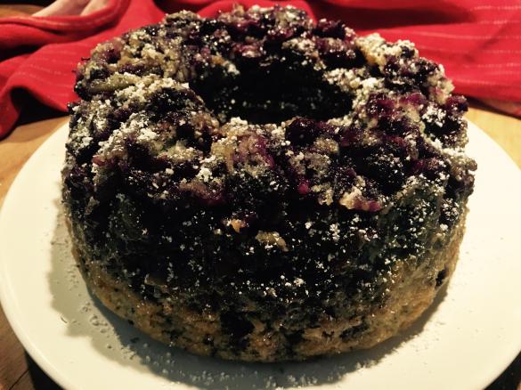 Heidelbeer-Gugelhupf aus dem Varoma