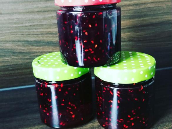 Brombeerkonfitüre ohne Gelierzucker