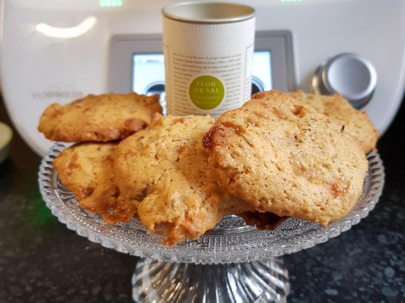 Karamell Dinkel Cookies