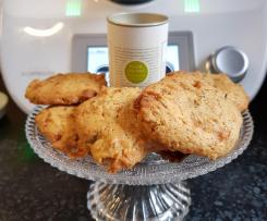 Karamell Dinkel Cookies