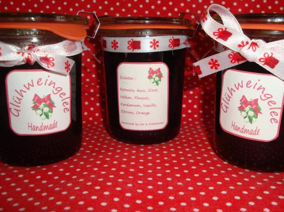 Fruchtaufstrich Glühwein mit Sauerkirschen