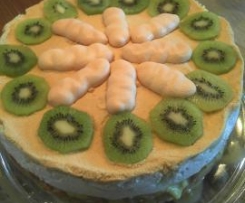 Kiwi-Sahne-Torte