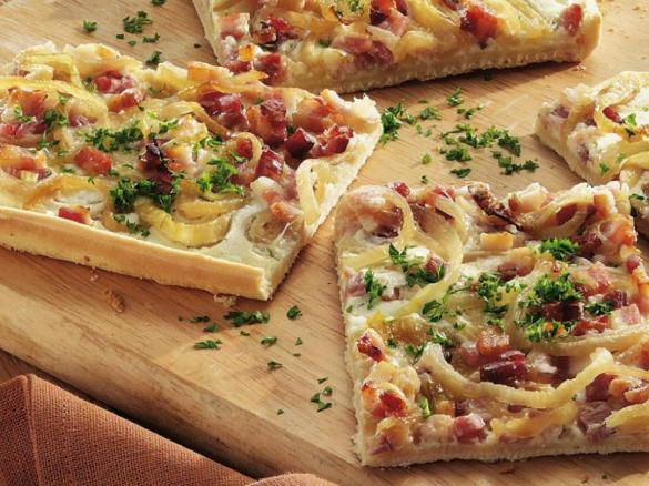 Elsässer Flammkuchen 