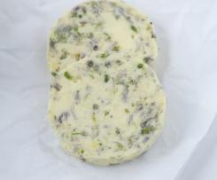 Schnittlauchblüten Butter würzig