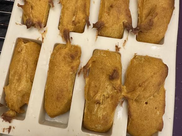 Karotten-Süsskartoffel-Küchlein für Babys