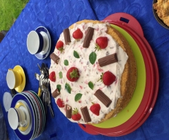 Joghurette-Torte ohne Gelatine