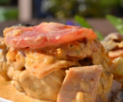 Schweinefiletpfanne mit Champignons