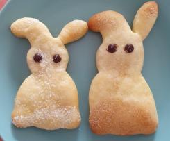 Quark-Öl-Teig Osterhasen