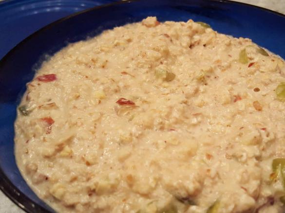 Variation von Bircher Müsli (schnell)