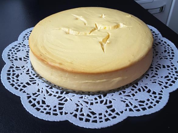 Käsekuchen ohne Boden