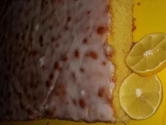 Variation von Zitronenkuchen