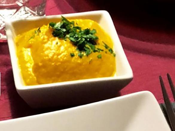 Hokkaido-Kürbispüree