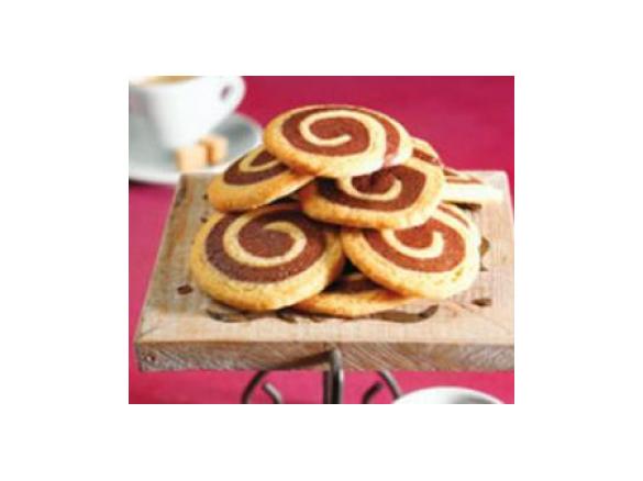 Schwarz-Weiß-Gebäck