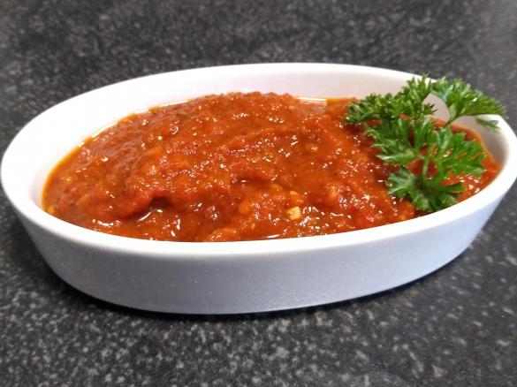 Tomaten - Paprika Grundsauce (Frische Tomaten)