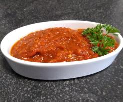 Tomaten - Paprika Grundsauce (Frische Tomaten)
