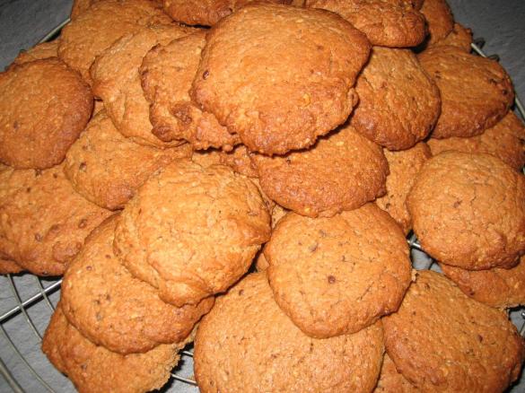 Hafer-Mandel-Schokokekse