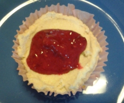 Mini Kuchen Nusskuchen laktosefrei like cheesecake vegan mit Himbeersosse american Käsekuchen raw roh ohne backen