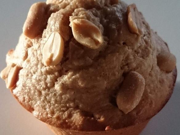Vollkorn Erdnussmuffins