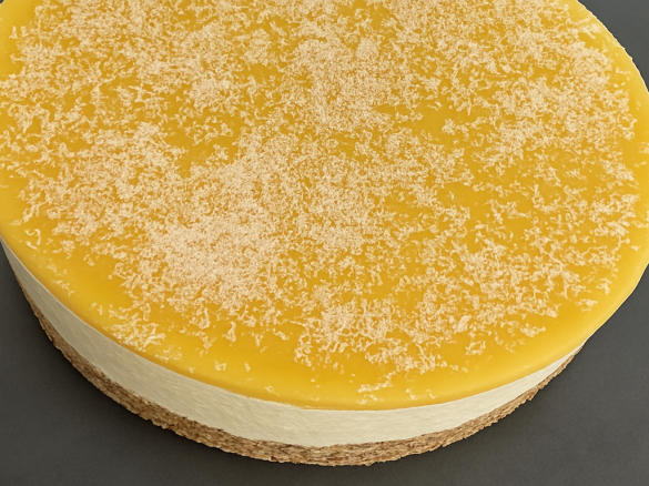 No-bake Pina Colada Cheesecake