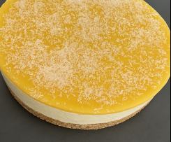 No-bake Pina Colada Cheesecake